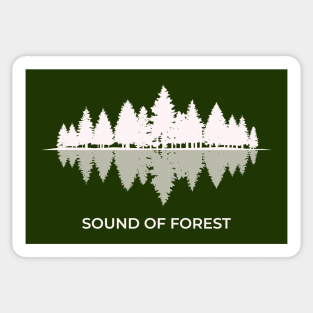 Sound of Forest | Nature Quote Sticker